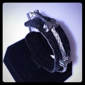 Butterfly stainless steel bracelet